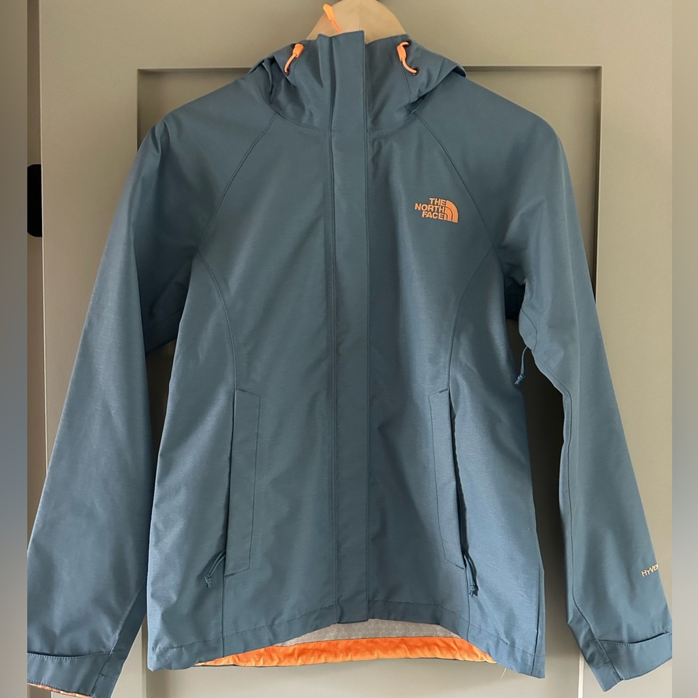 The North Face Blue Rain Jacket